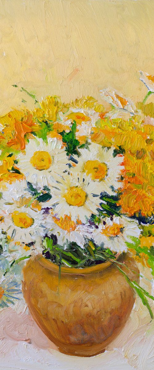 Chamomiles and Dandelions by Suren Nersisyan