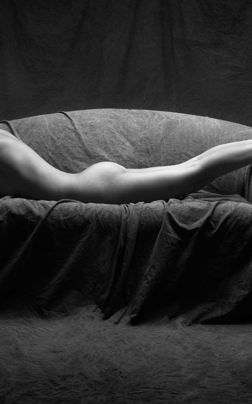 Woman on Sofa #64 by Robert Tolchin