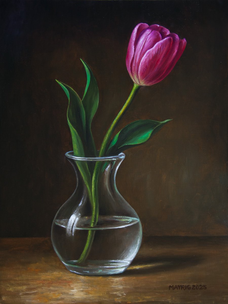 Photorealistic Oil Painting , Powerful One By Mayrig Simonjan, 12 X 16, Artwork For Sale On Artfinder