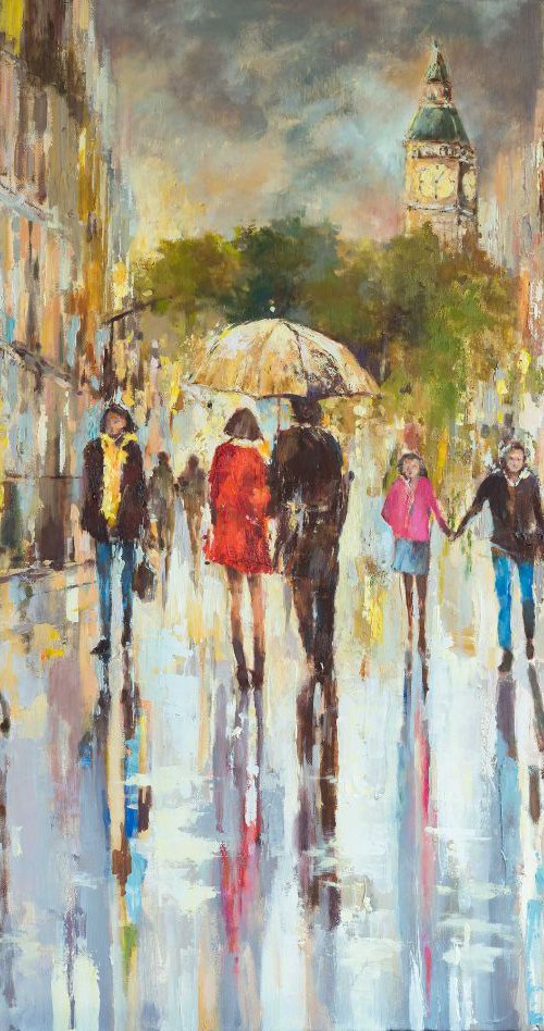 'London Streets II' by Ewa Czarniecka
