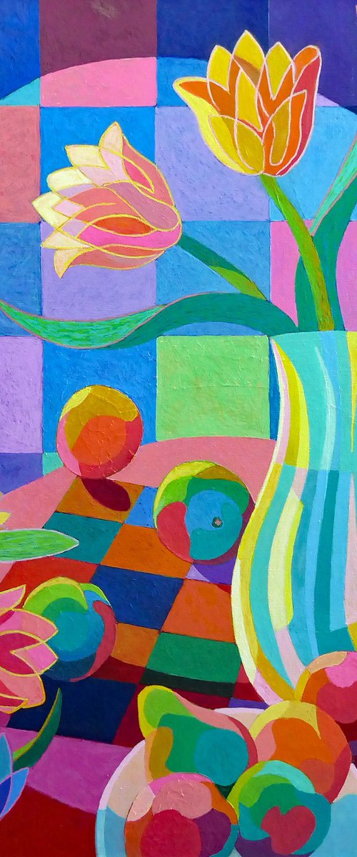 STILL LIFE UNDER SPOTLIGHT by Stephen Conroy