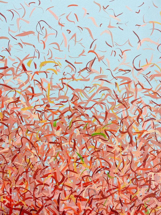 Oodnadatta Lands - 152 x 76cm acrylic on canvas