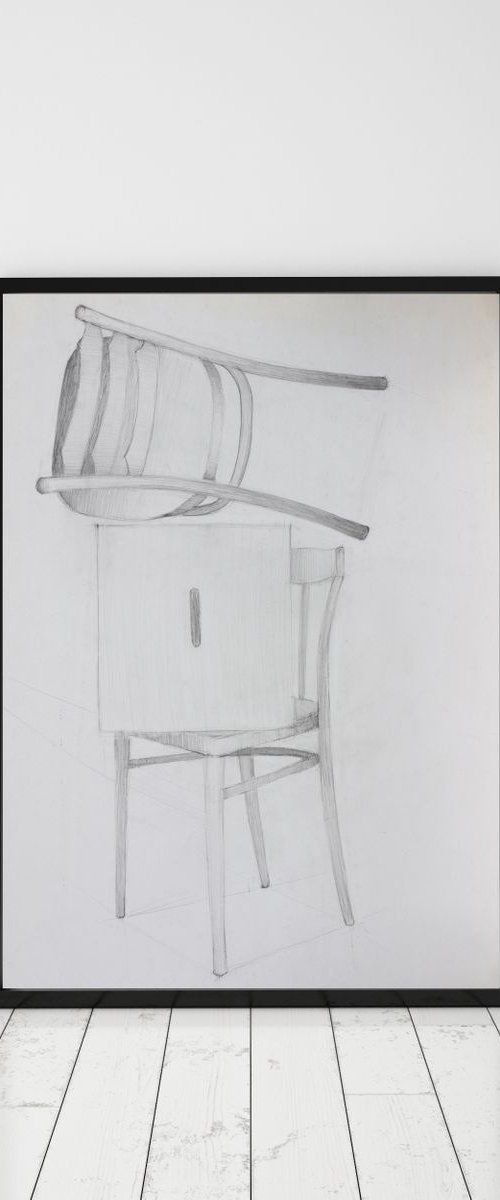 Still Life with Chairs by Pamela Rys