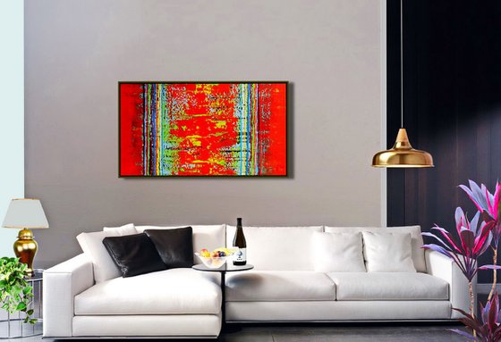 UNPREDICTABLE,  RICHTER MODE, XL,  framed