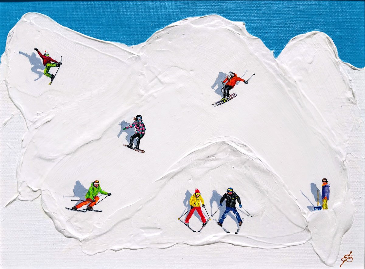 Photorealistic Portrait Acrylic Painting By Lena Smirnova, 17 X 13", Piste #6, Original Artwork