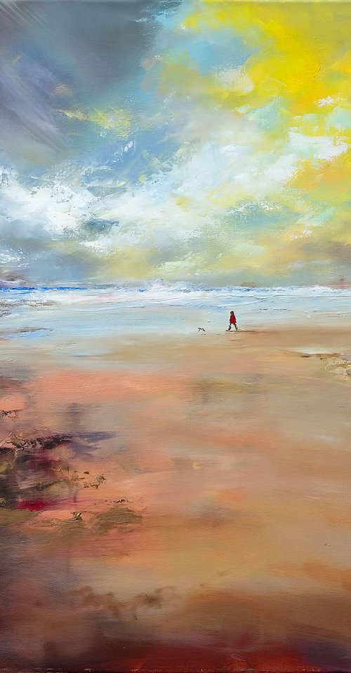 'Sun and Shadow Beach' by Ewa Czarniecka