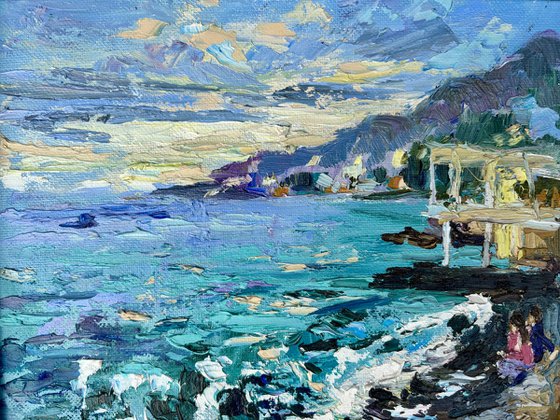 "Yalta Seascape", 18*24cm
