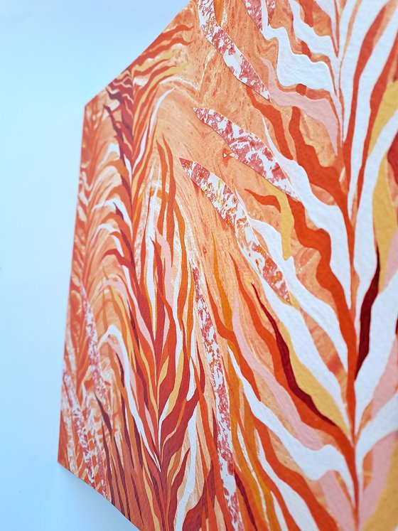 Set of 2 «Golden Grasses»