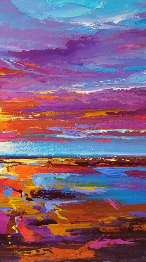 Abstract seascape 01 by Andrej  Ostapchuk