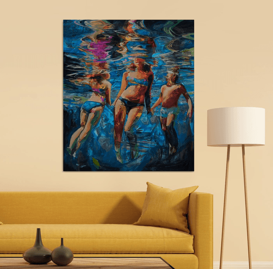 Moving towards the light