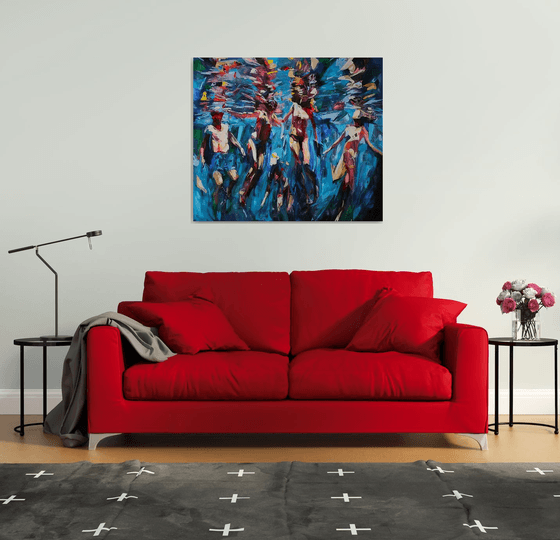 In the light of the water