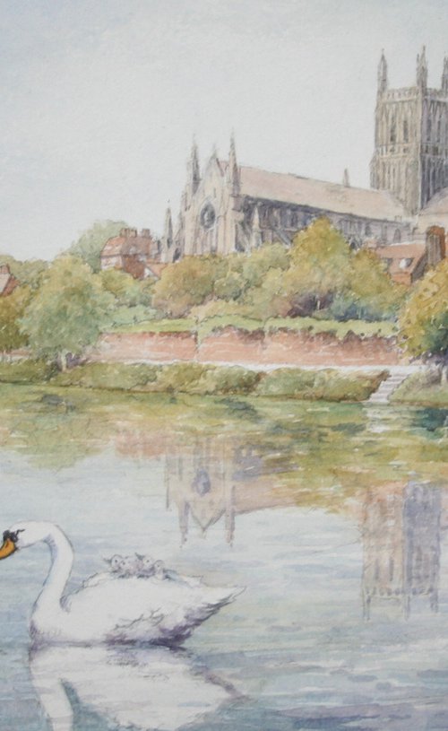 Worcester Cathedral by Christopher Hughes