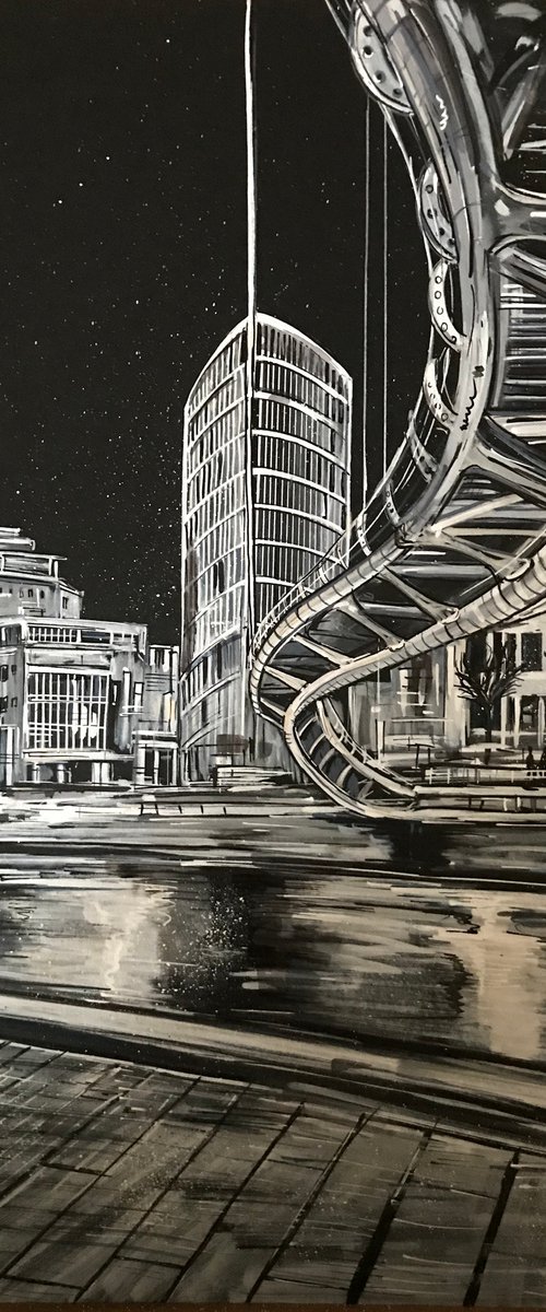 Valentines Bridge (Bristol) by John Curtis