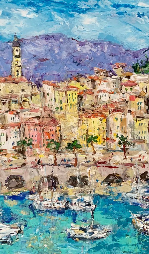 Menton. French Riviera by Vilma Gataveckienė