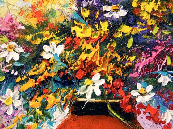 Bouquet of summer flowers