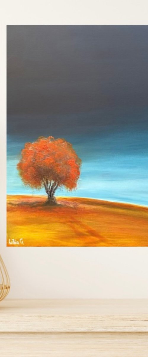 A lonely heart by Lidia Gaudiano