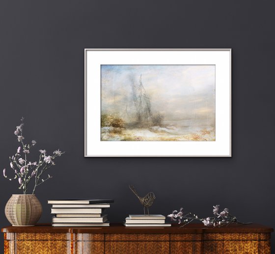 Brume sur lac gelé - Limited edition of 2