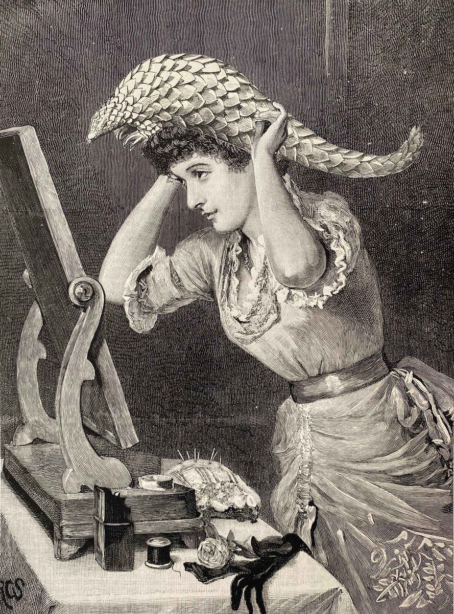 Surrealistic Portrait Collage By Tudor Evans, 6 X 9", Dress In Season, Original Artwork