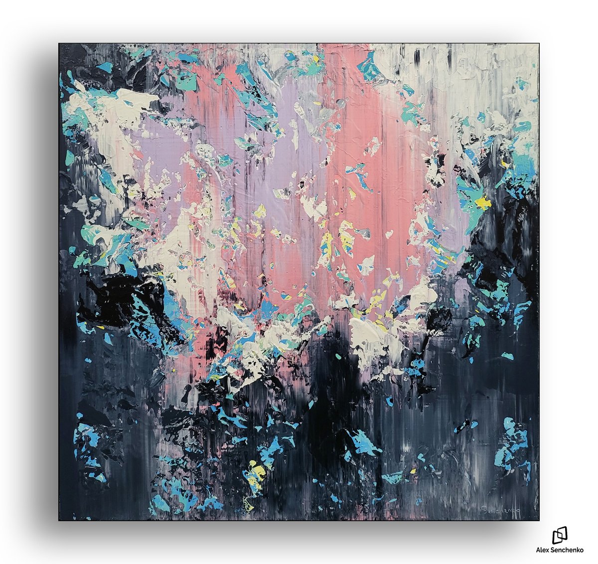 2301 By Alex Senchenko, 39 X 39, Artwork For Sale On Artfinder