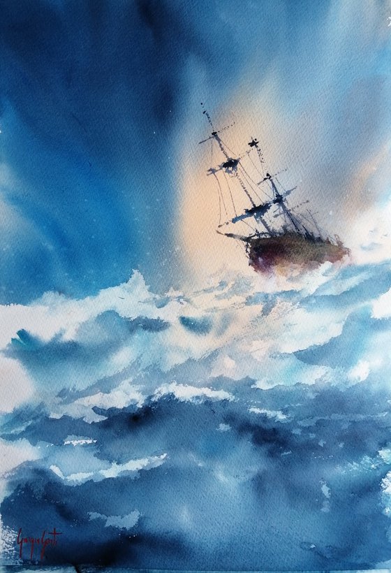 boat in the storm 5