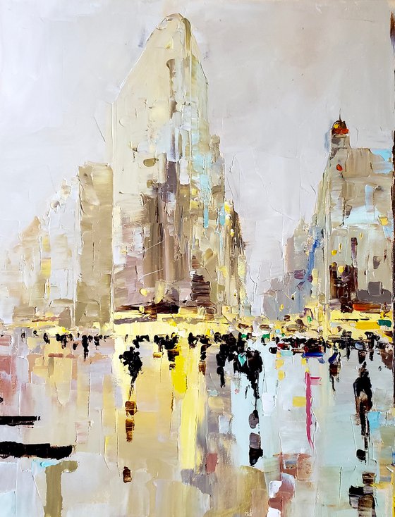 CITY LIGHTS B-63. NEW YORK.