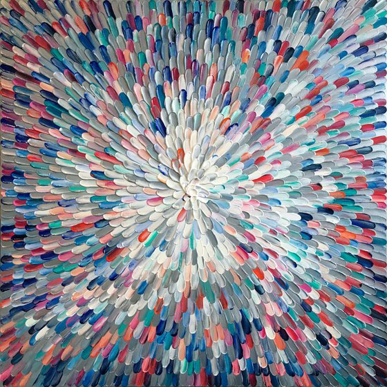 'Universum transparent' - 40x40"