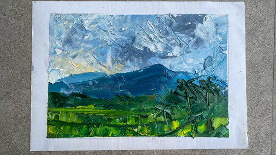 Bali Plein Air Landscape