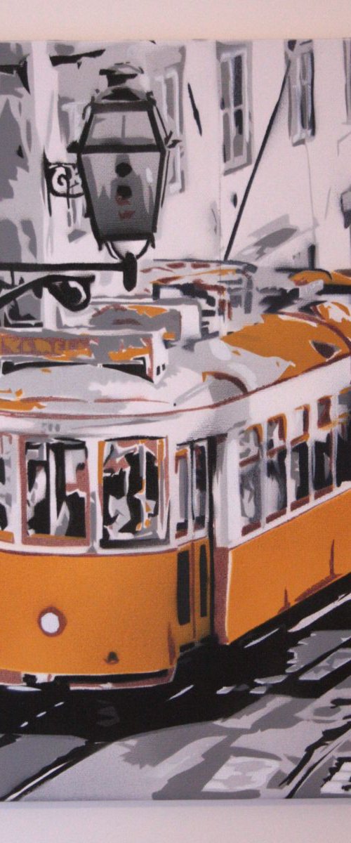 Lisbon tram by BIZZY
