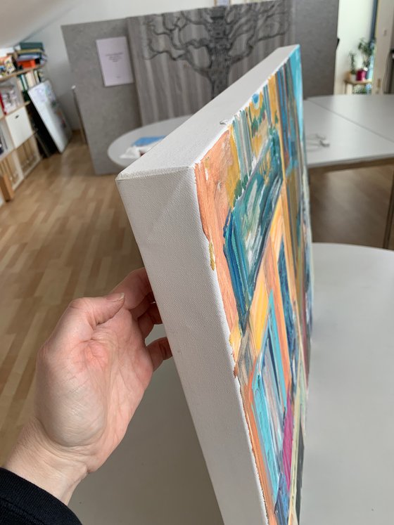 A Child and a Dog in the Big City