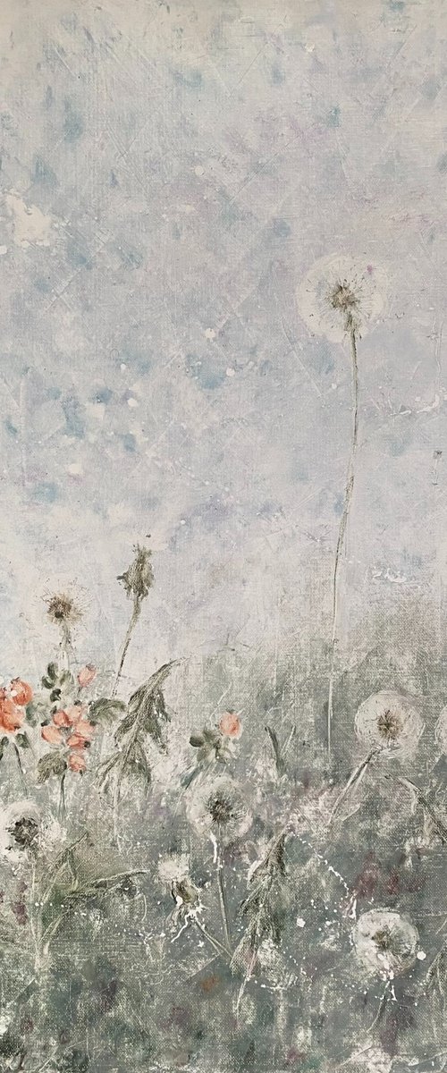 Dandelion Meadow by Selene Caspian