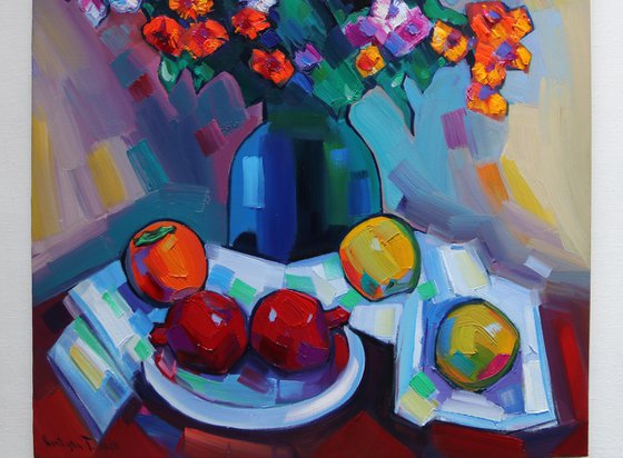 Still life with flowers