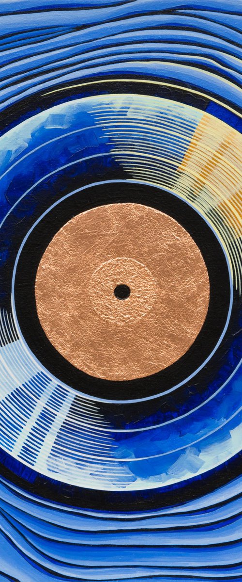 Space Melodies. Blue. by Tetiana Gryshchenko