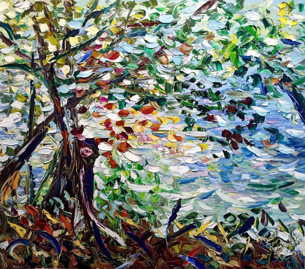 Calma Di Luce Fluente By Antonino Puliafico, 44 X 39, Artwork For Sale On Artfinder