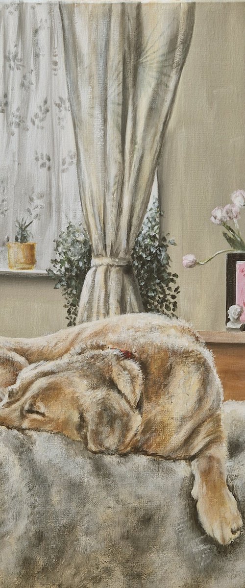 Sunlit Sunday by Julia Kerrison