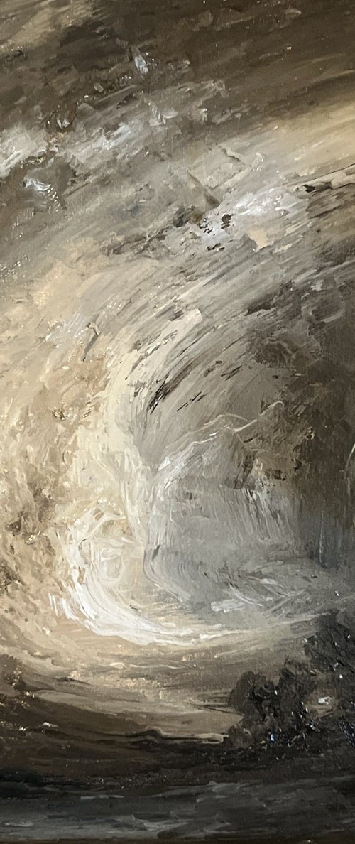 Sepia Vortex by Mykhailo Khalin