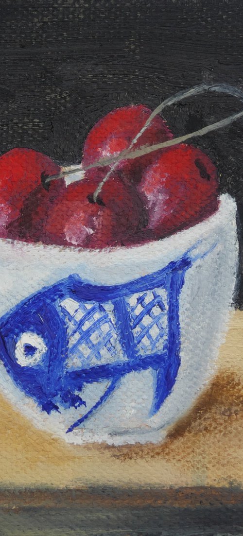 Bowl of Cherries by Maddalena Pacini