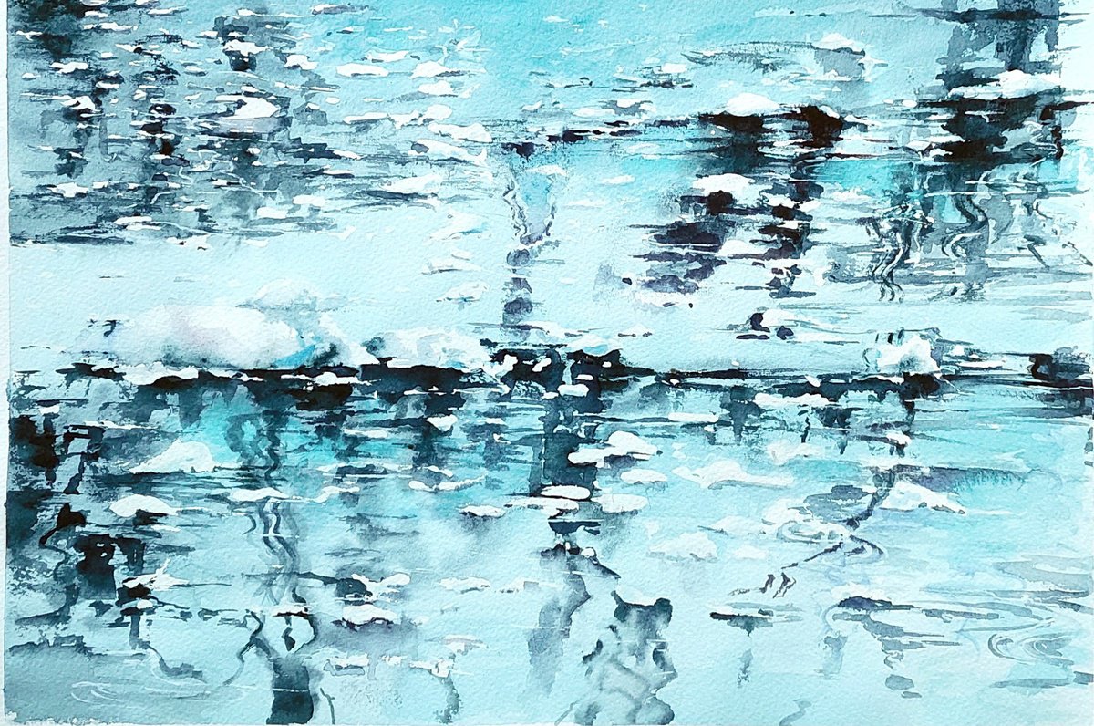 SNOW ON THE ICE by Maylu Garci?a