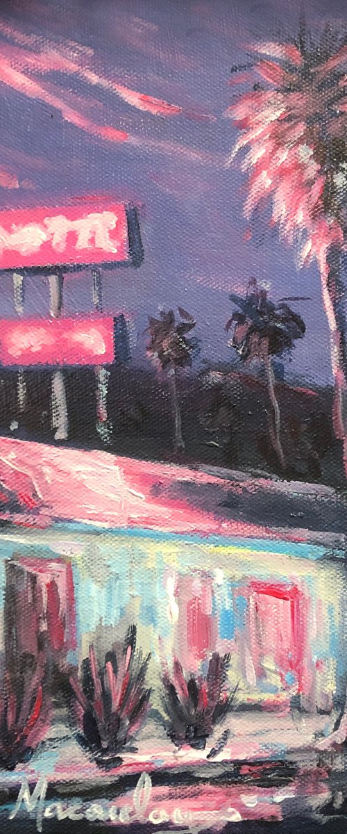 Motel Neon Glow by Ewen Macaulay
