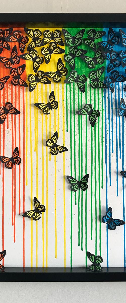 Monarcas Rainbow by Hernan Reinoso