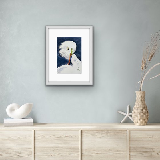 White Heron