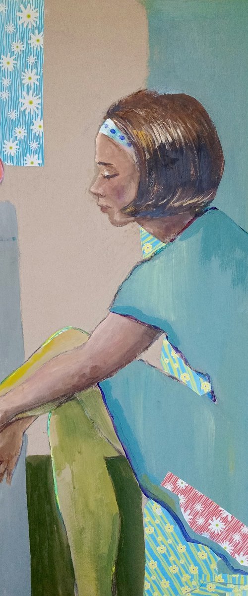 Online loneliness / Vintage by Oxana Raduga
