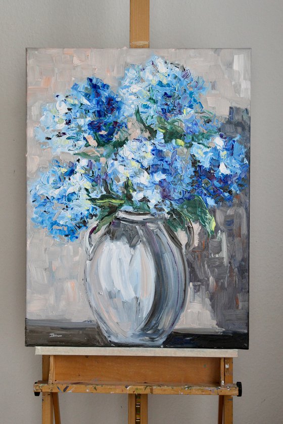 Blue Hydrangeas