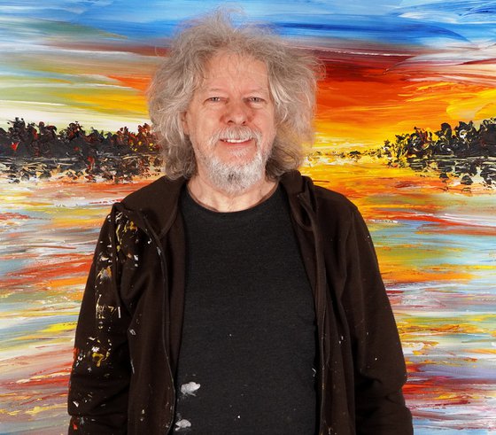 Romantic Evening Lake C 1