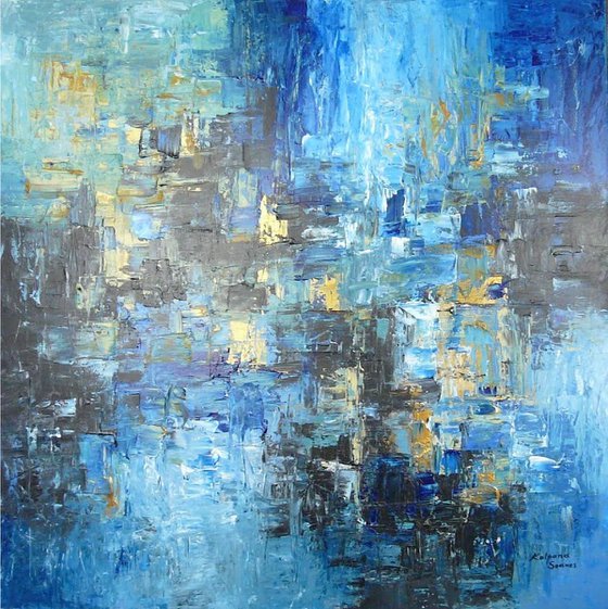 Shades Of Great Calmness  (Large, 100x100cm)