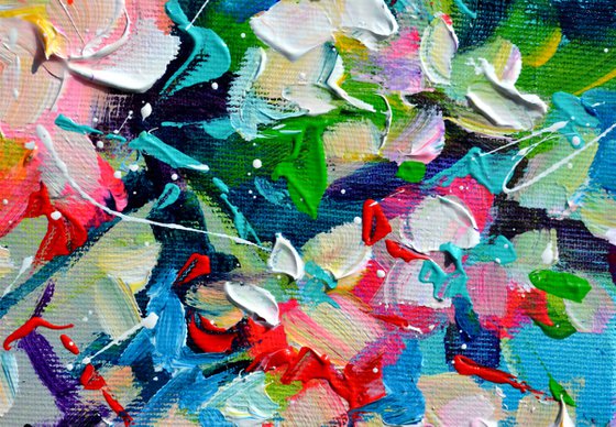 Wild White and Pink Roses