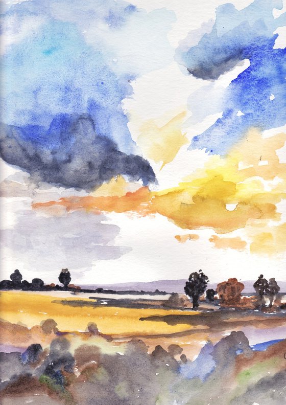 Landscape with a Big Sky