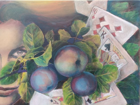 THE ENIGMA OF THE BLUE APPLE