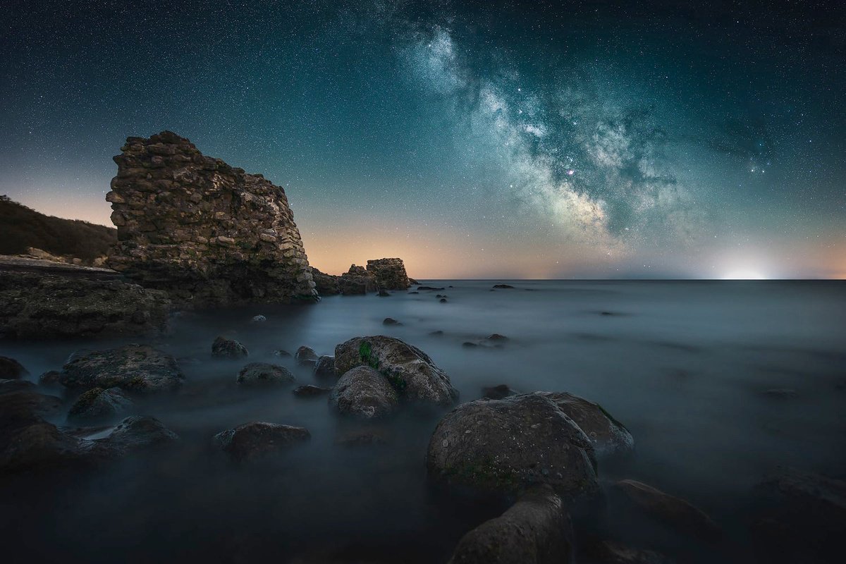 ’Spindler’s Folly’ Milky Way Print by Chad Powell