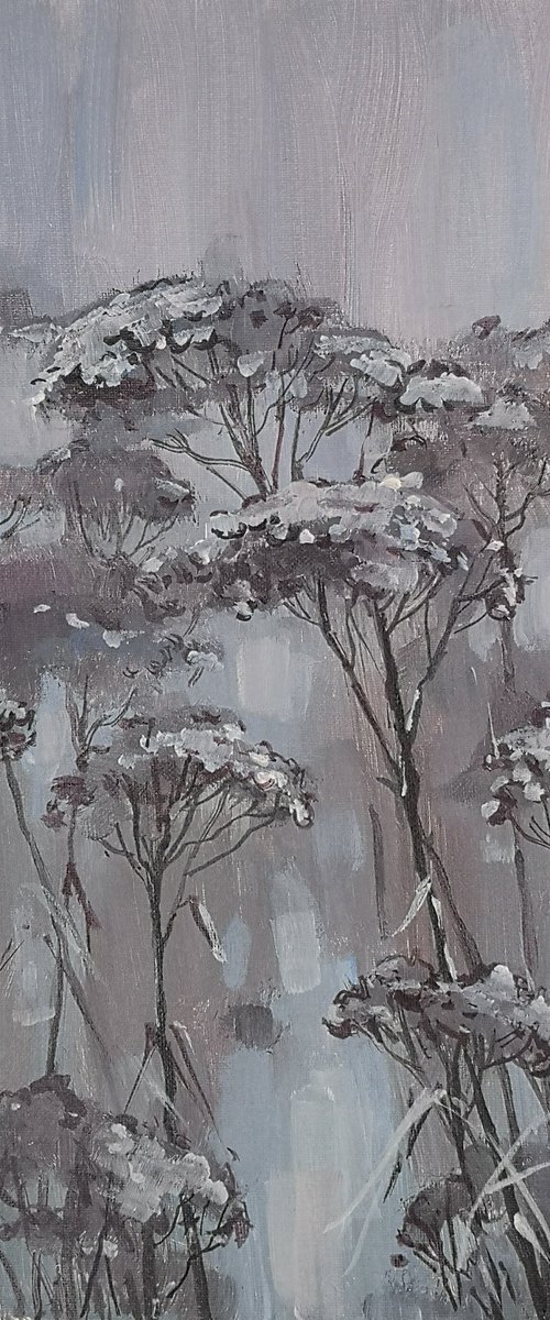 Silence. Grasses. by Elena Sanina