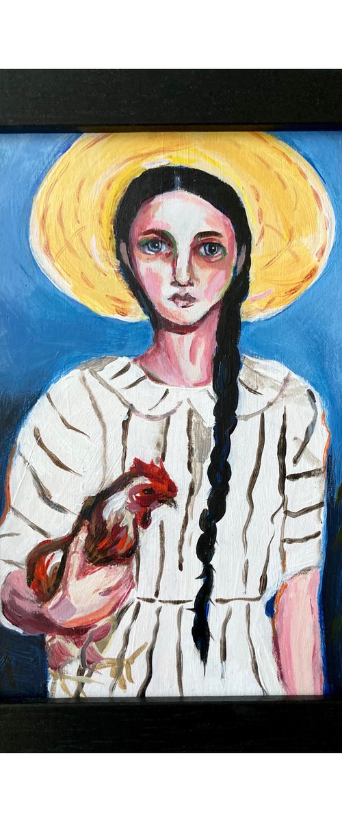 Hen Girl by Sarah Bale